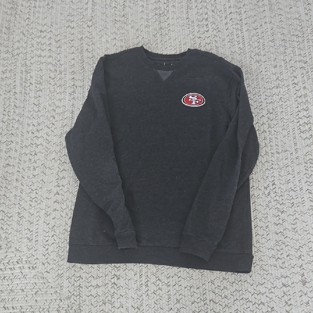 SF 49ers Antigua Crewneck Sweatshirt